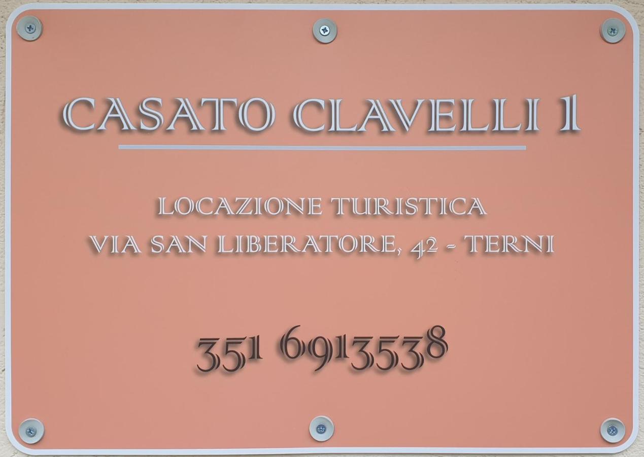 Casato Clavelli 1 Villa Collestatte Eksteriør billede