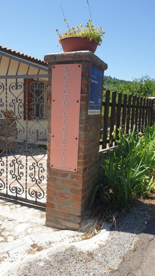 Casato Clavelli 1 Villa Collestatte Eksteriør billede